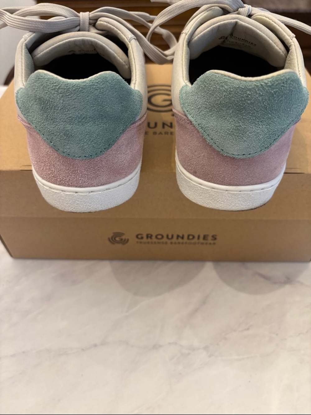 Groundies Nova GS1 Sneakers US 7.5 Beige Barefoot Minimalist DONATING 4/30! - Picture 12 of 16